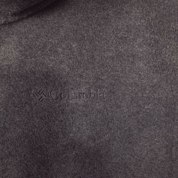 Columbia Fleece Vest Mens M Gray Sleeveless Full Zip Front Pockets Sportswear - Picture 4 of 11